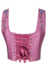 Twilight Rose Lace-Up Bodice