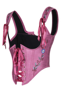 Twilight Rose Lace-Up Bodice