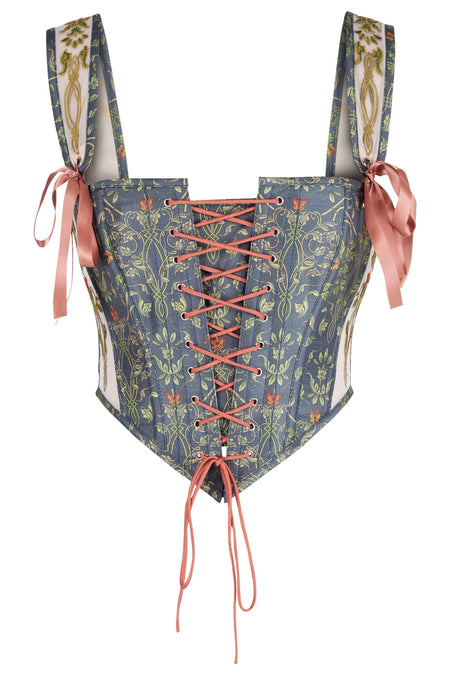 Willow Garden Tapestry Corset