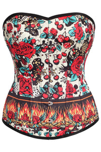 Rockabilly Heatwave Overbust Corset