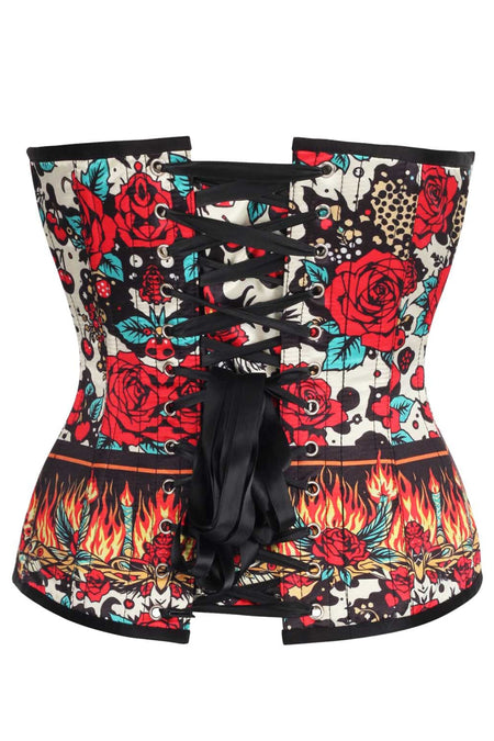Rockabilly Heatwave Overbust Corset
