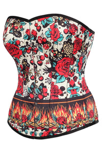 Rockabilly Heatwave Overbust Corset