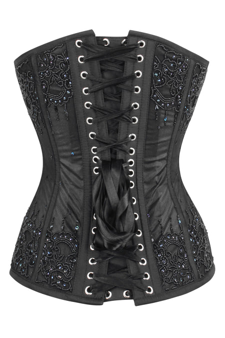 Black Mesh Couture Corset