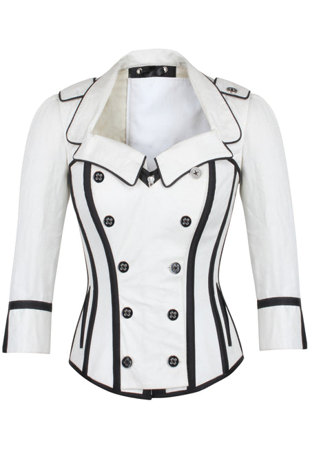 Corset Story WTS835 Steampunk Double Breasted Corset Jacket