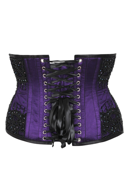 Purple Couture Waspie Corset