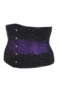 Purple Couture Waspie Corset